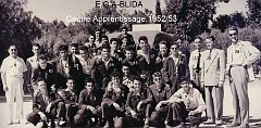 EGA BLIDA CENTRE D APPRENTISSAGE 1952 1953